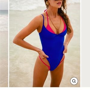 NWOT Same Los Angeles Double Layer one piece Size SM